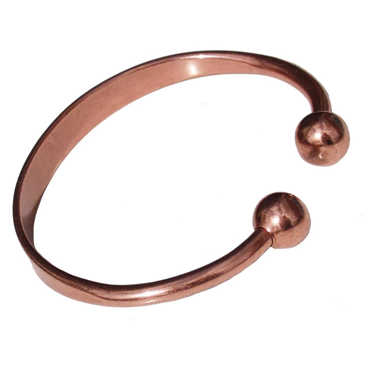 Unisex Pure Copper Therapy Torque Bracelet Powerful Duel Magnets MCB001-0