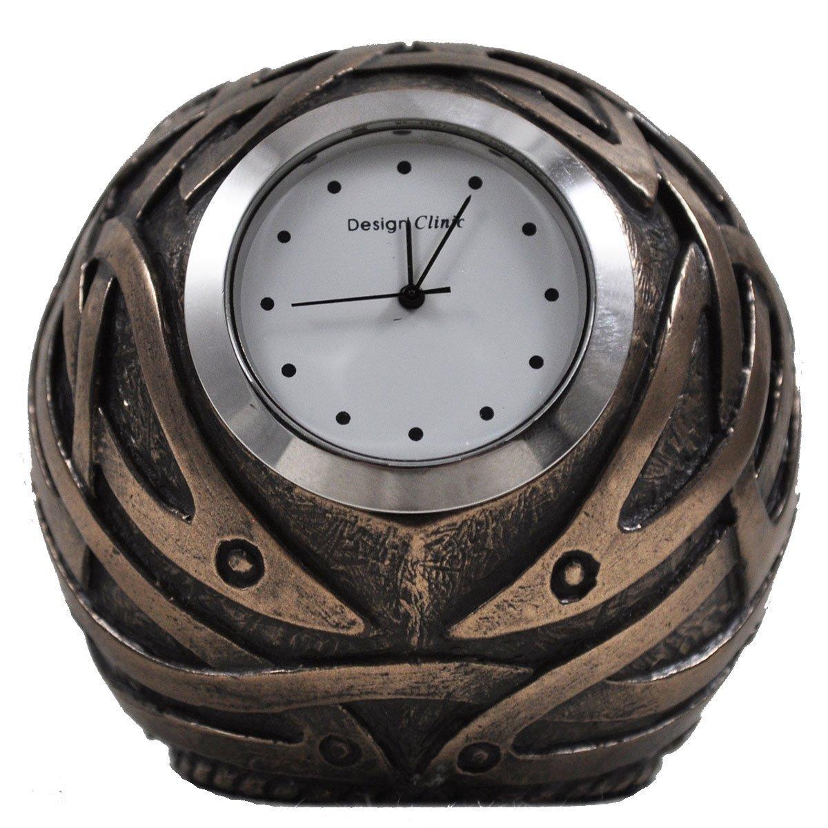 Metal free standing Celtic Style Ball Clock-0