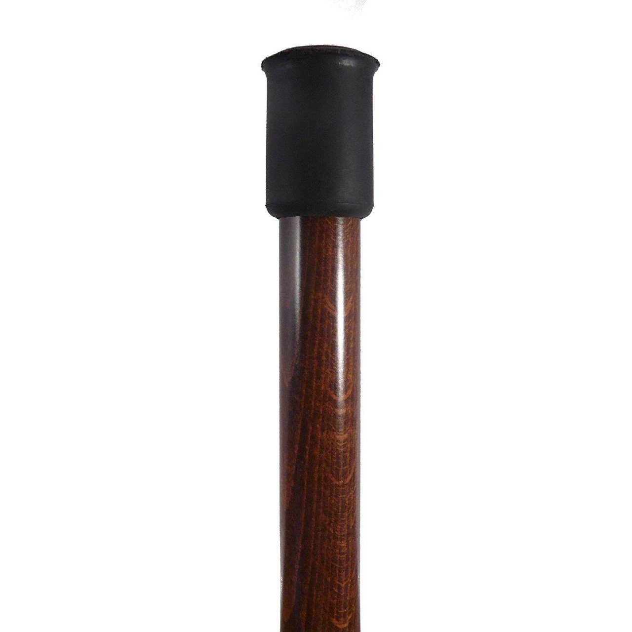 Brown Gundog with Game Hardwood Stick for Hiking Trekking with Free Black Wrist Loop-0