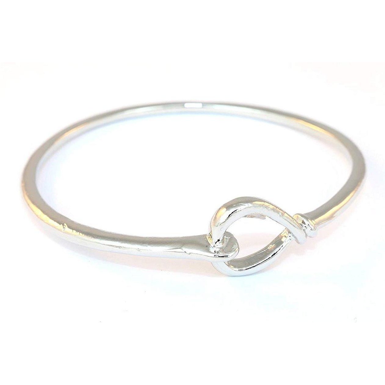 Polished bangle in a simple design.-0