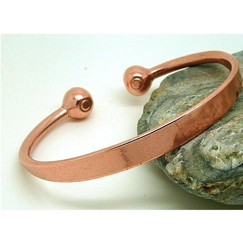 Magnetic Torque Solid Copper Bracelet-0