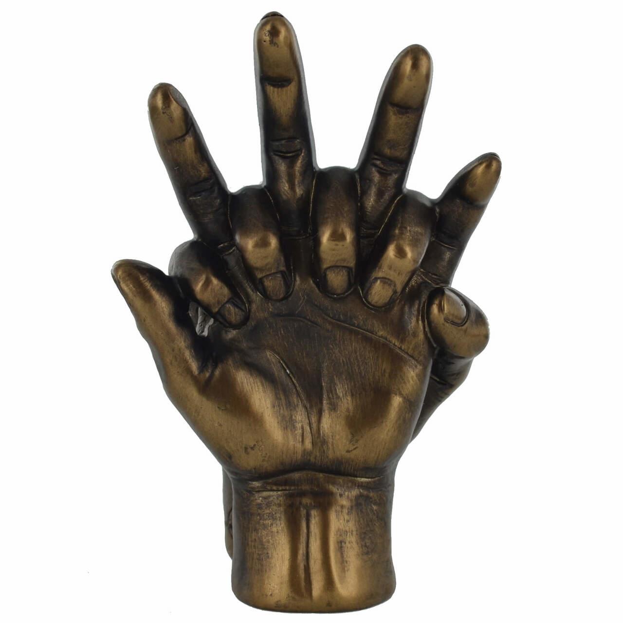 Lovers Holding Hands Sculpture Bronze Effect Anniversary Engagement Wedding Gift-1