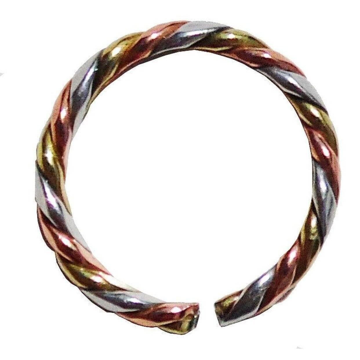 Non-Magnetic COPPER BRASS & ALUMINIUM RING Arthritis Pain Relief in 3 sizes-1