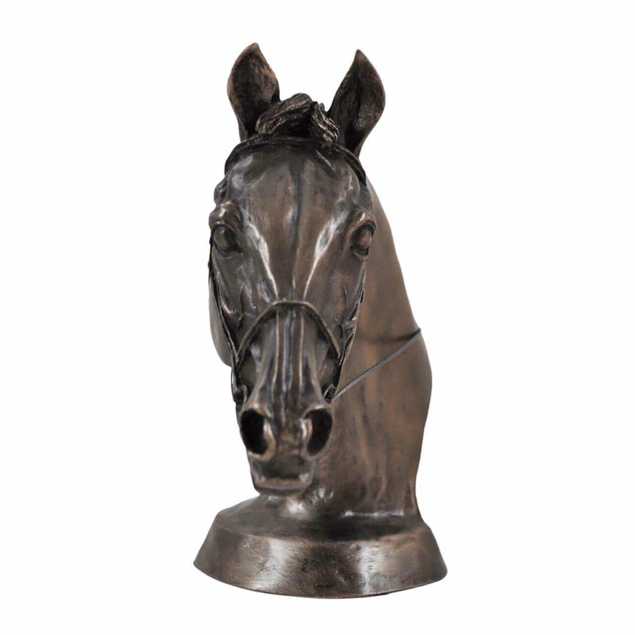 Equestrian Harriet Glen Cold Cast Bronze Resin Horse Sculpture Statue Ornament.-0