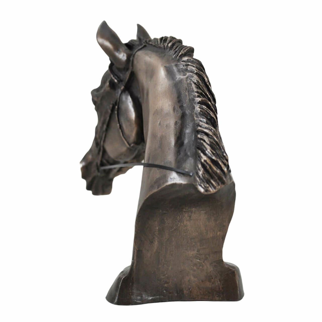 Equestrian Harriet Glen Cold Cast Bronze Resin Horse Sculpture Statue Ornament.-2