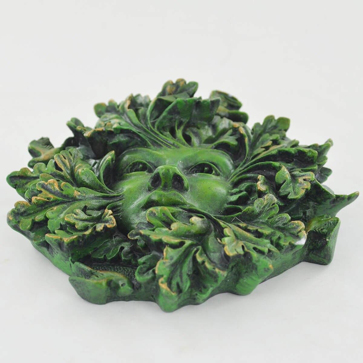 Green Spirit, Greenman Decorative Garden Wall Plaque-2