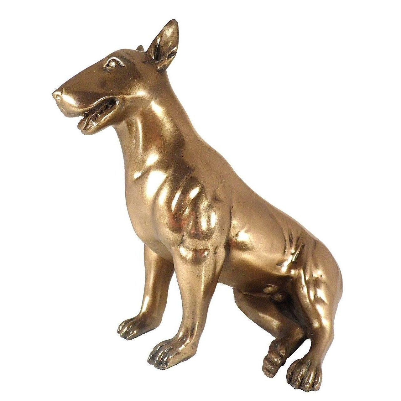 English Bull Terrier statue-0