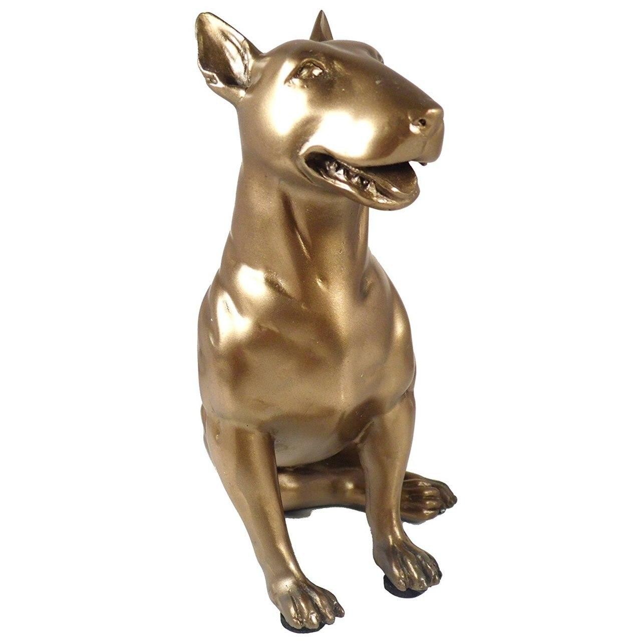 English Bull Terrier statue-1
