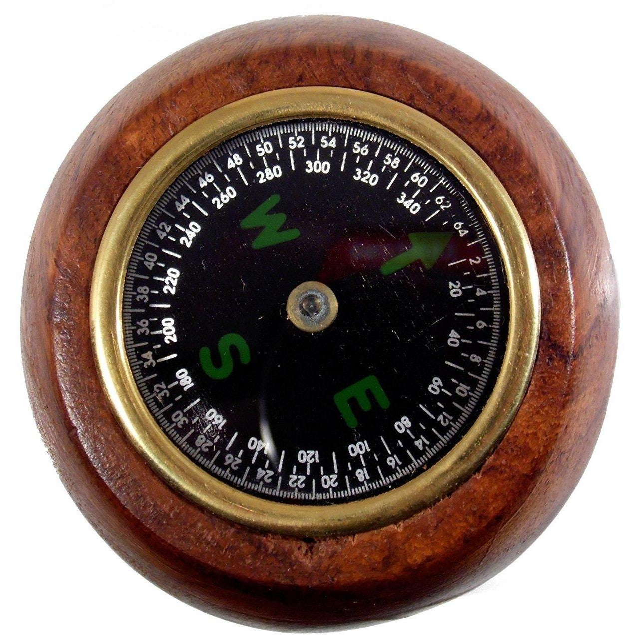 Antique style reproduction hand held floating compass-1