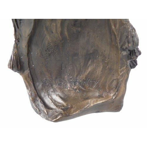 Anglo-Arab Horse Head Statue in Cold Cast Bronze-5