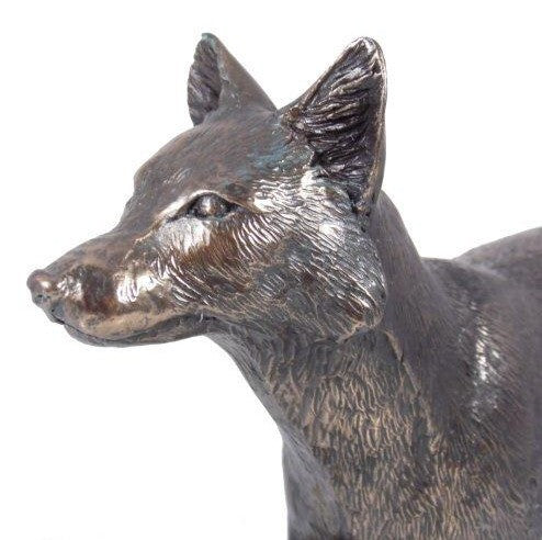 Mr Todd Prowling Fox in Cold Cast Bronze-1