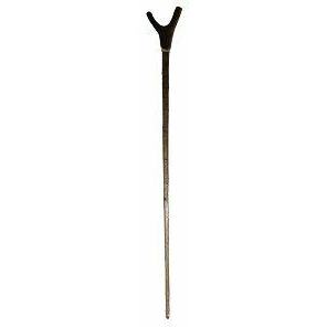 Deer Antler Horn Thumbstick Hiking Walking Staff Pole with Hazel wood Shaft and Wrist Loop.-1