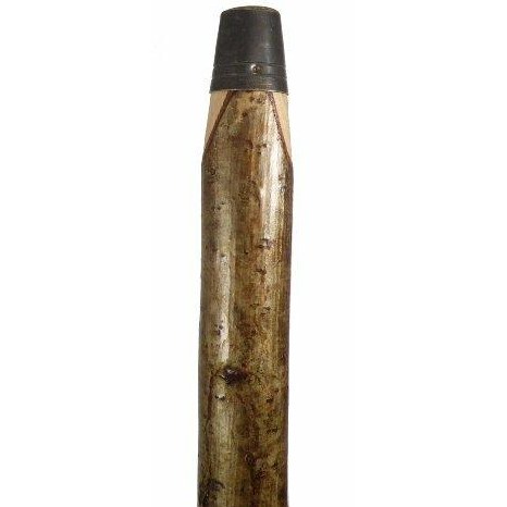 Deer Antler Horn Thumbstick Hiking Walking Staff Pole with Hazel wood Shaft and Wrist Loop.-3