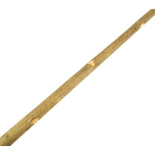 Practical Ash Walking Hiking Trekking Pole with Red Chord Hand Loop.-2