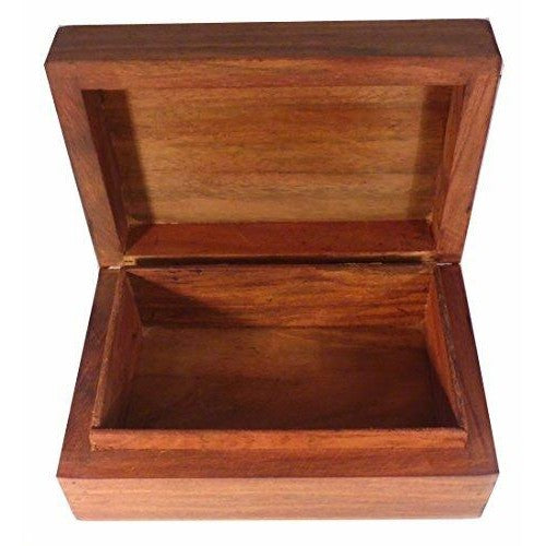 Celtic Design Engraved Wooden Box- for jewellery, for keepsake's or trinkets or Tarot Cards-2