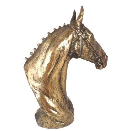 Hunter Chaser Horse Head in Cold Cast Bronze-2