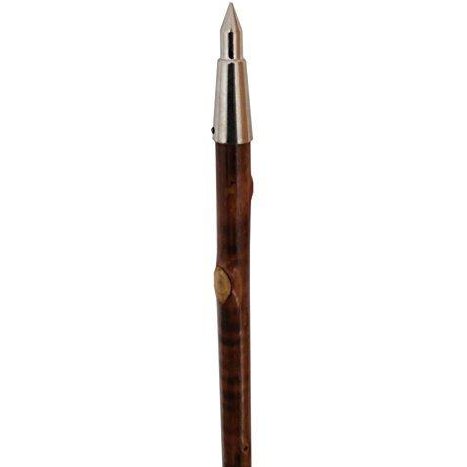 Brown Gundog with Game Walking Stick/Pole with Wrist Loop.-3