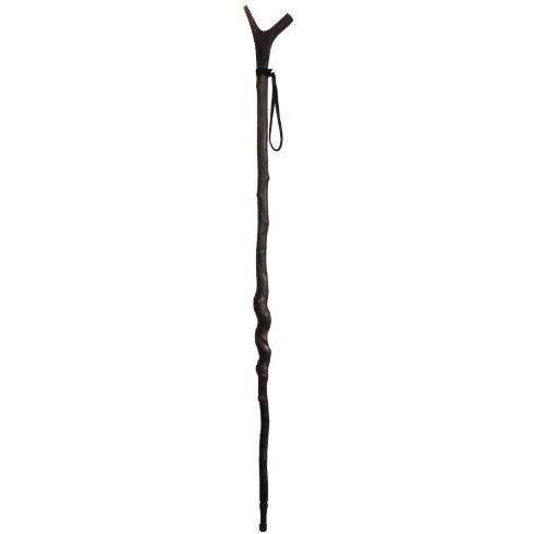 Stag/Deer Antler Thumbstick Hiking Trekking Staff with Natural Occurring Spiral Staff with free wrist loop-2
