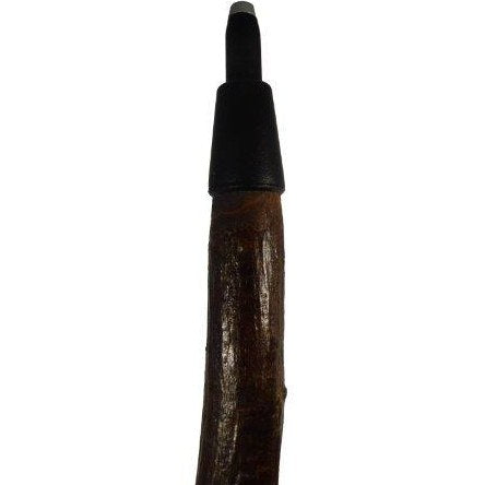 Stag/Deer Antler Thumbstick Hiking Trekking Staff with Natural Occurring Spiral Staff with free wrist loop-5