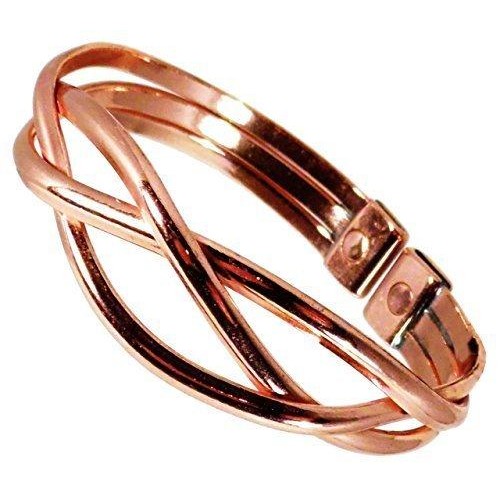 Stylish Pure Copper Magnetic Bracelet With Powerful Duel Magnets-0