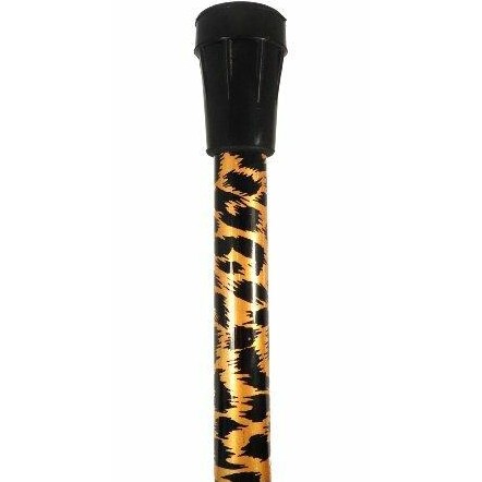 Golden Leopard Print Height Adjustable Derby Handle Walking stick /Cane/ Fashion Accessory-3