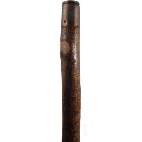 Imitation Bone Ram Head Hazel Hiking Walking Trekking Pole Stick staff Collector‘s Cane-4