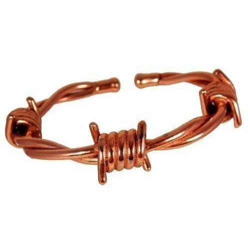 Magnetic Copper Barbed Wire Bracelet for men or women MCB063-0