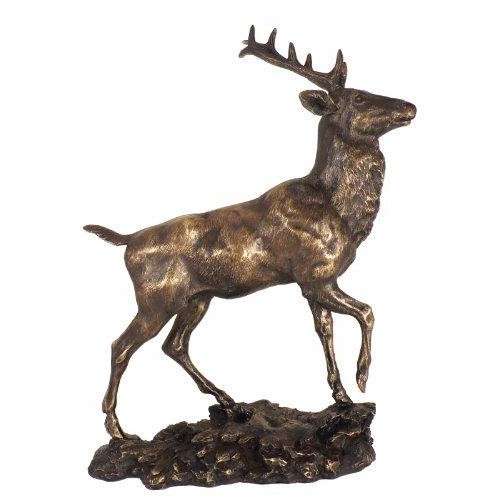 Stunning Cold Cast Bronze Stag. The Highland Monarch-1