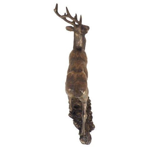 Stunning Cold Cast Bronze Stag. The Highland Monarch-2