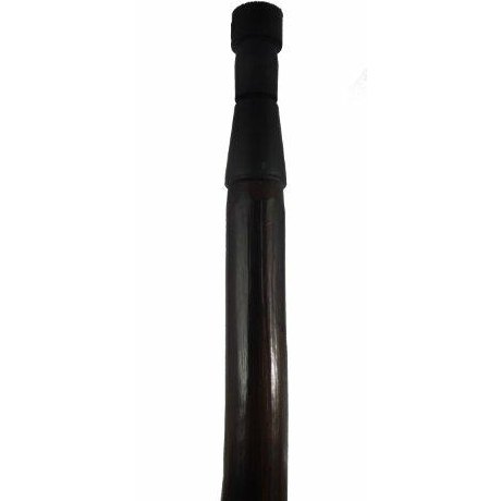 Chestnut Hiking Walking Trekking Staff Stick Pole with Engraved Spirals and Leather Wrist Loop-4
