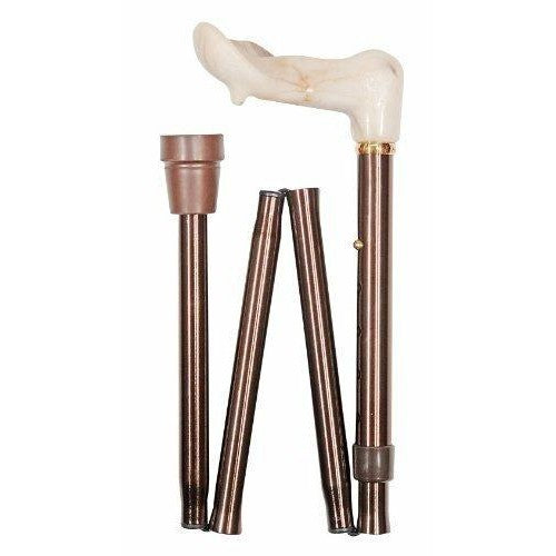 Adjustable Left Handed folding orthopedic cane-0